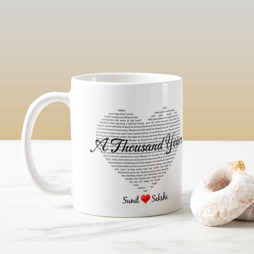  A Thousand Year Heart Mug