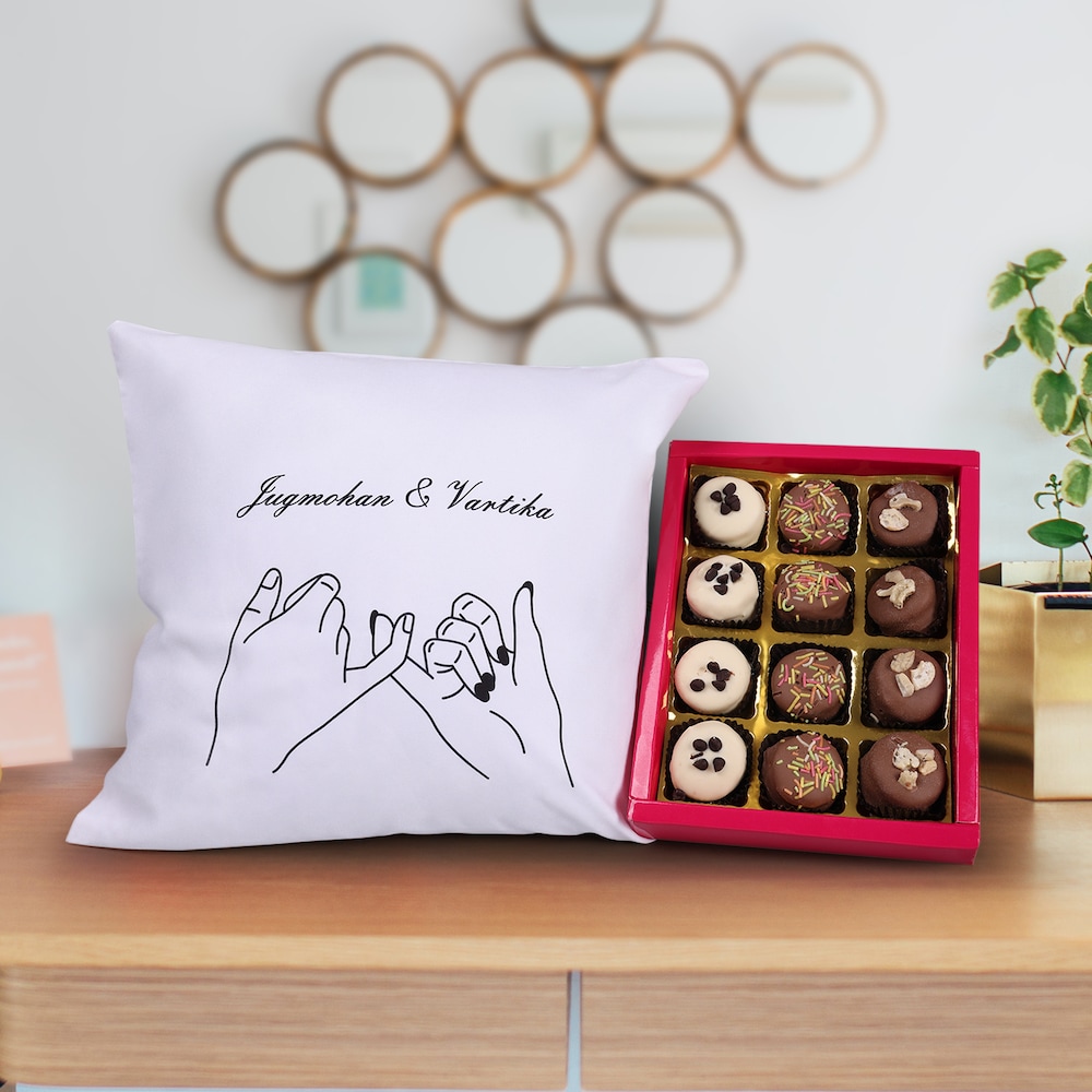  Signature Cookies Chocolate with Cushion