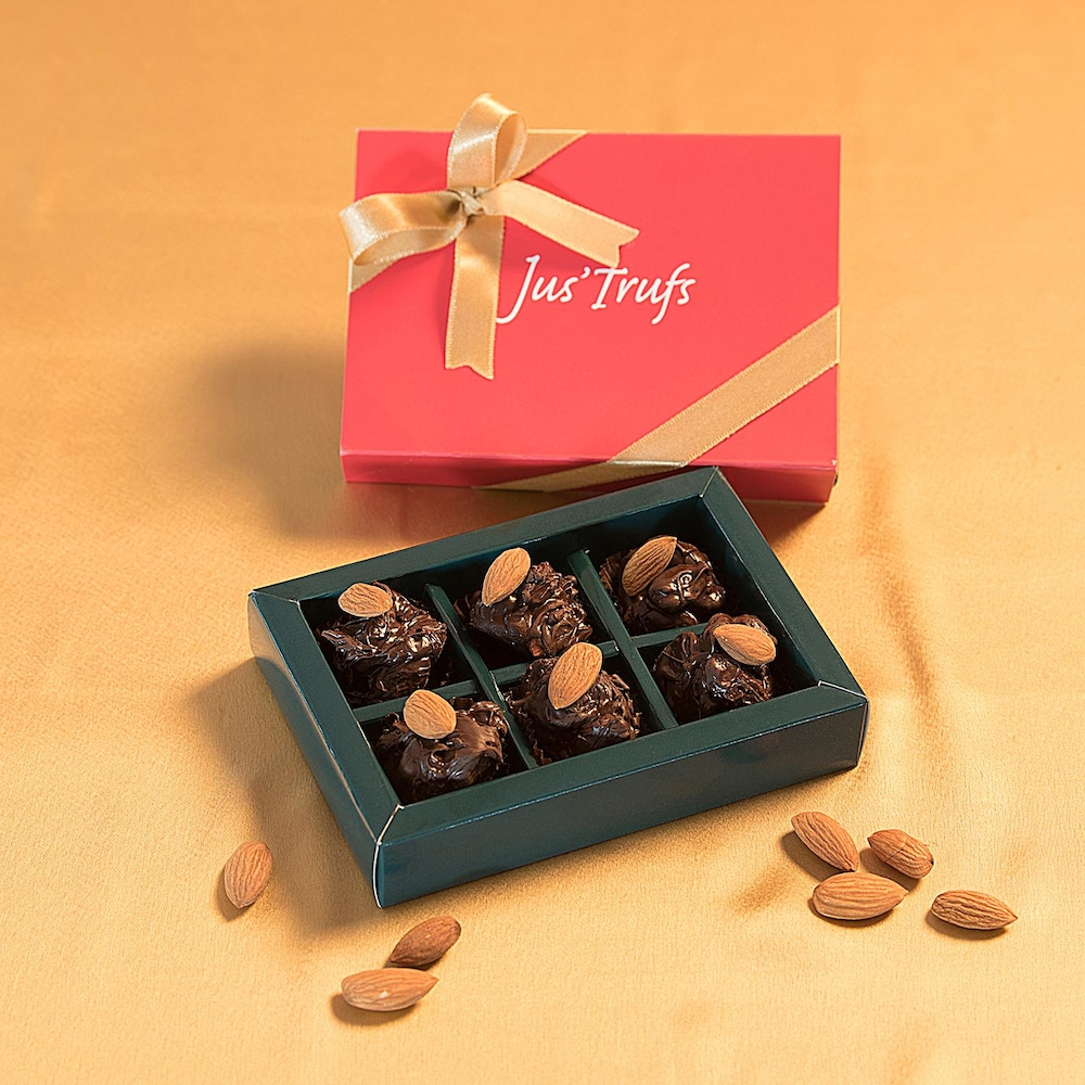  Clear Winner Diwali Vegan Healthy Jiggery Chocolate Almond Rocks Hamper