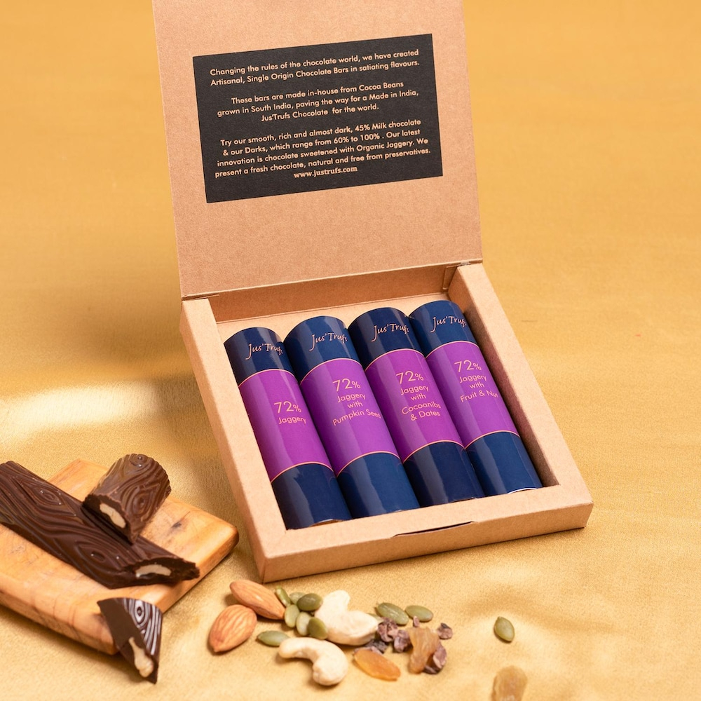 Award Winning Diwali Dark Chocolate Jiggery Box