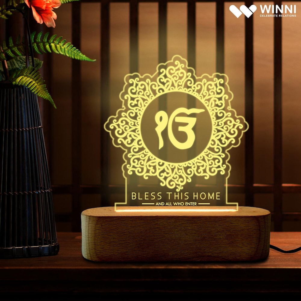  Led Waheguru Lamp