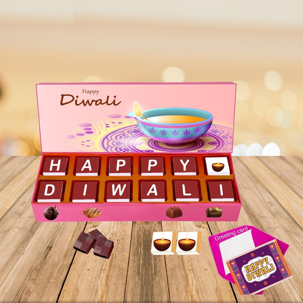  Yummy Cherishing Diwali Chocolate Gift