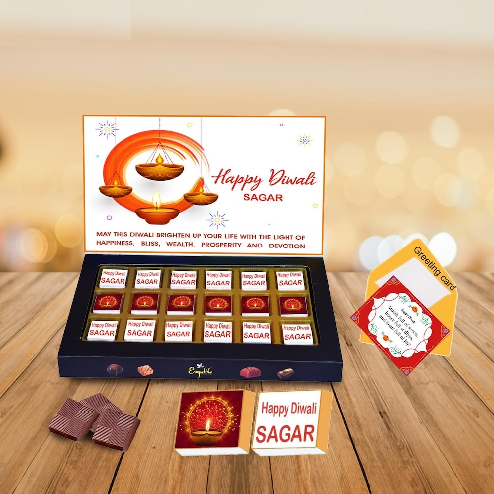  Diwali Happiness Personalised Chocolate Treats For Corporate