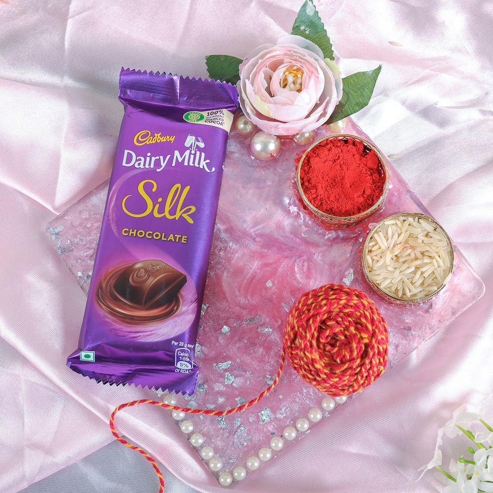  Bro Chocolate with Thali Hamper