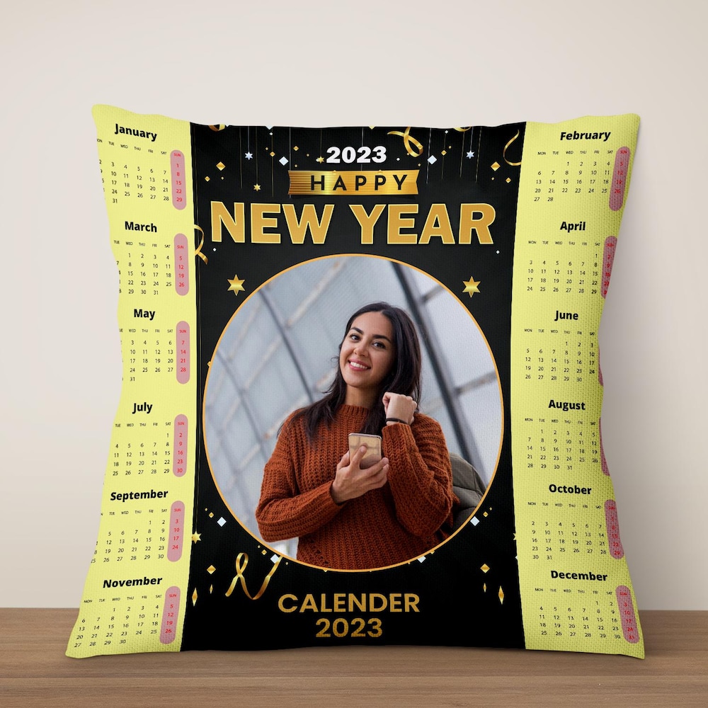  Solar Star New Year Customized Cushion