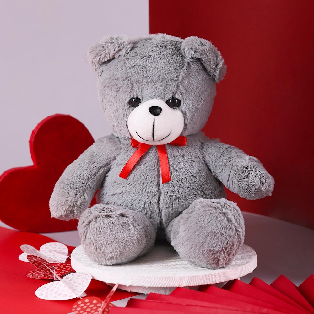  Red Bow Teddy