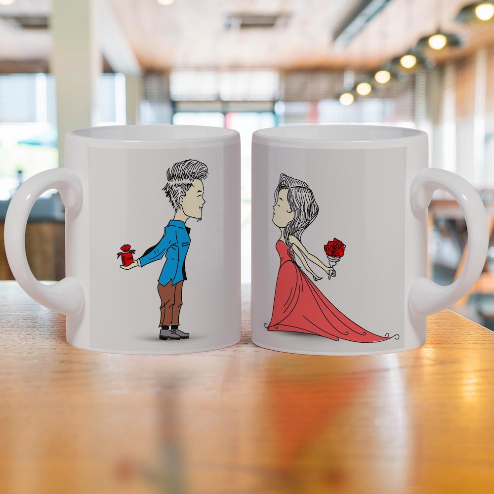  Hiding Roses Mug Combo