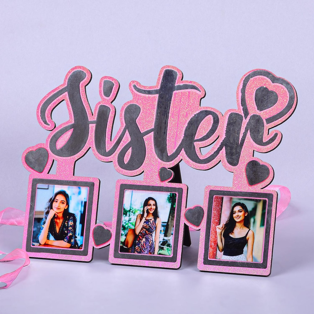  Beautiful Sister 3 Pics Frame