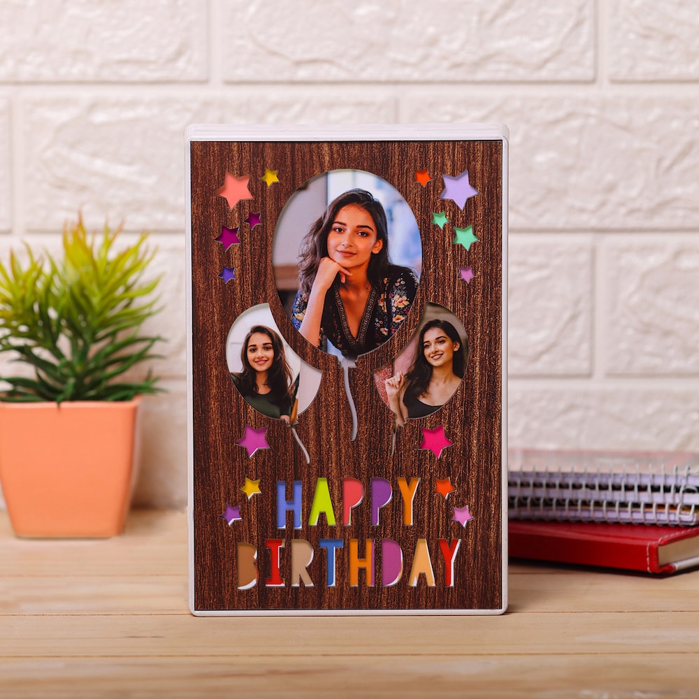  Gorgeous Birthday Girl Led Frame