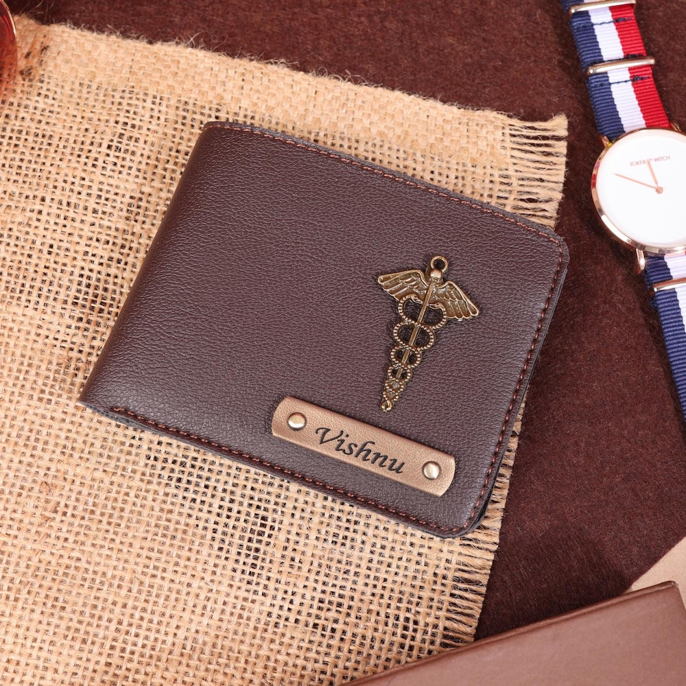  Personalized Brown Mens Wallet