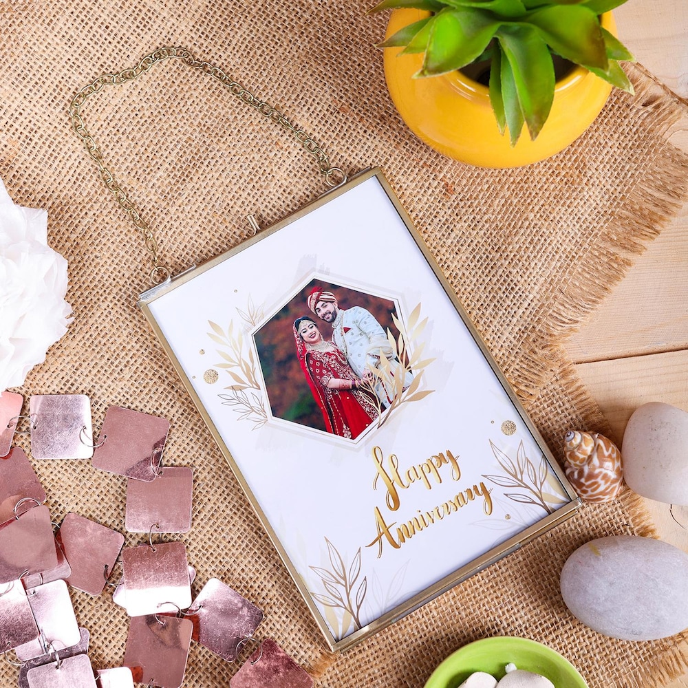  Happy Anniversary Personalized Photo Frame