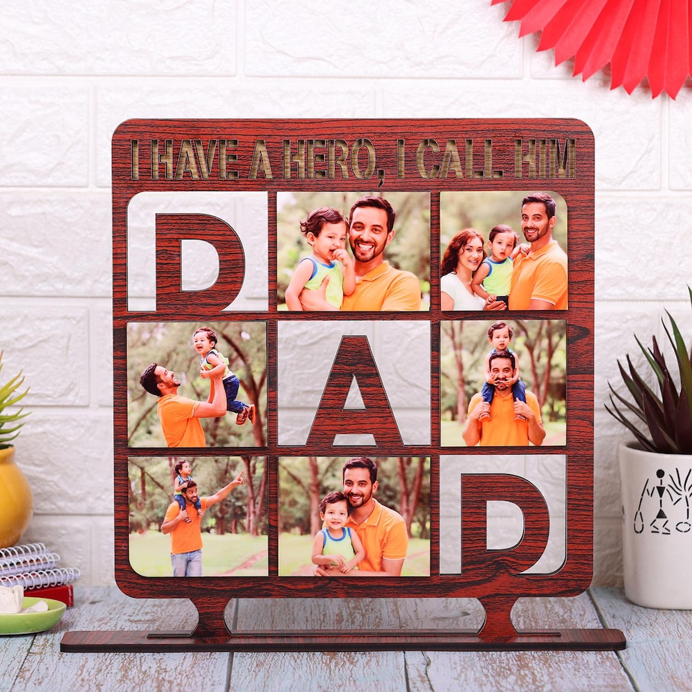  I Have A Hero Father Personalized Frame