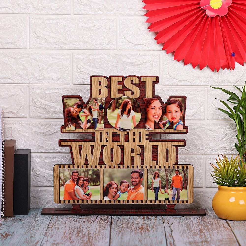  Best Mom In The World Personalized Table Top