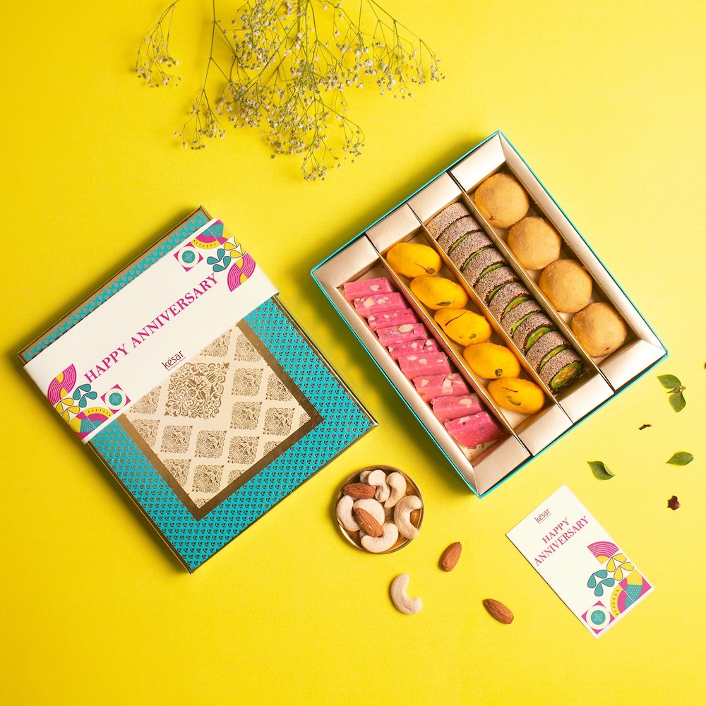  Anniversary Handcrafted Mithai Box