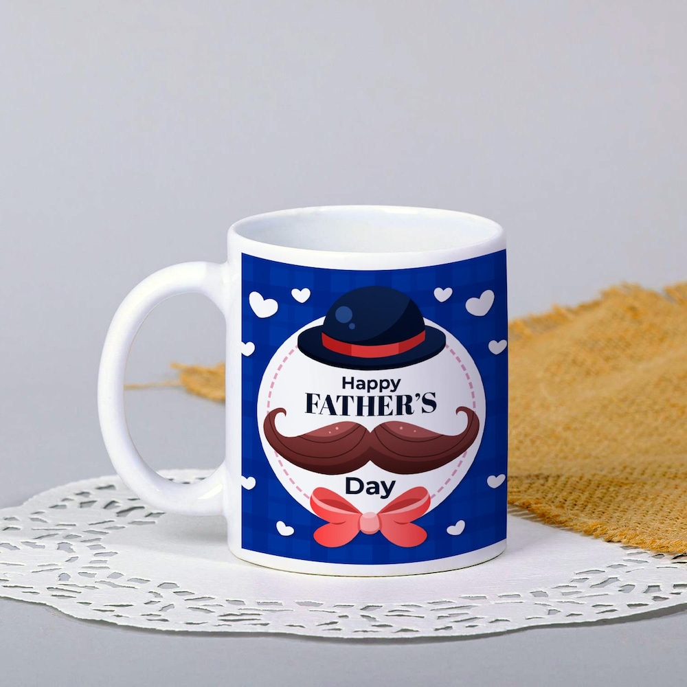  Big Mustache Fathers Day Mug