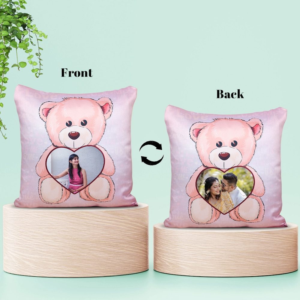  Personalized Teddy Cushion