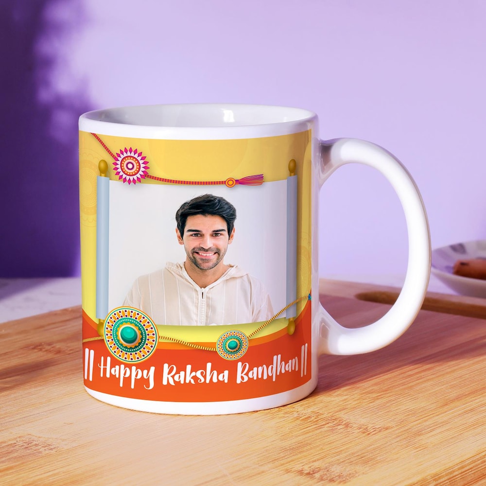  Happy Raksha Bandhan Personalized Mug