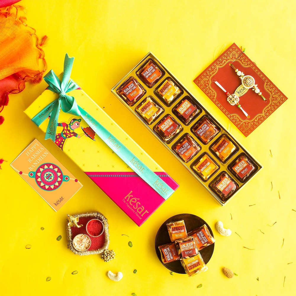  Palatable Sugar Free Khajoor And Anjeer With Rakhi Combo