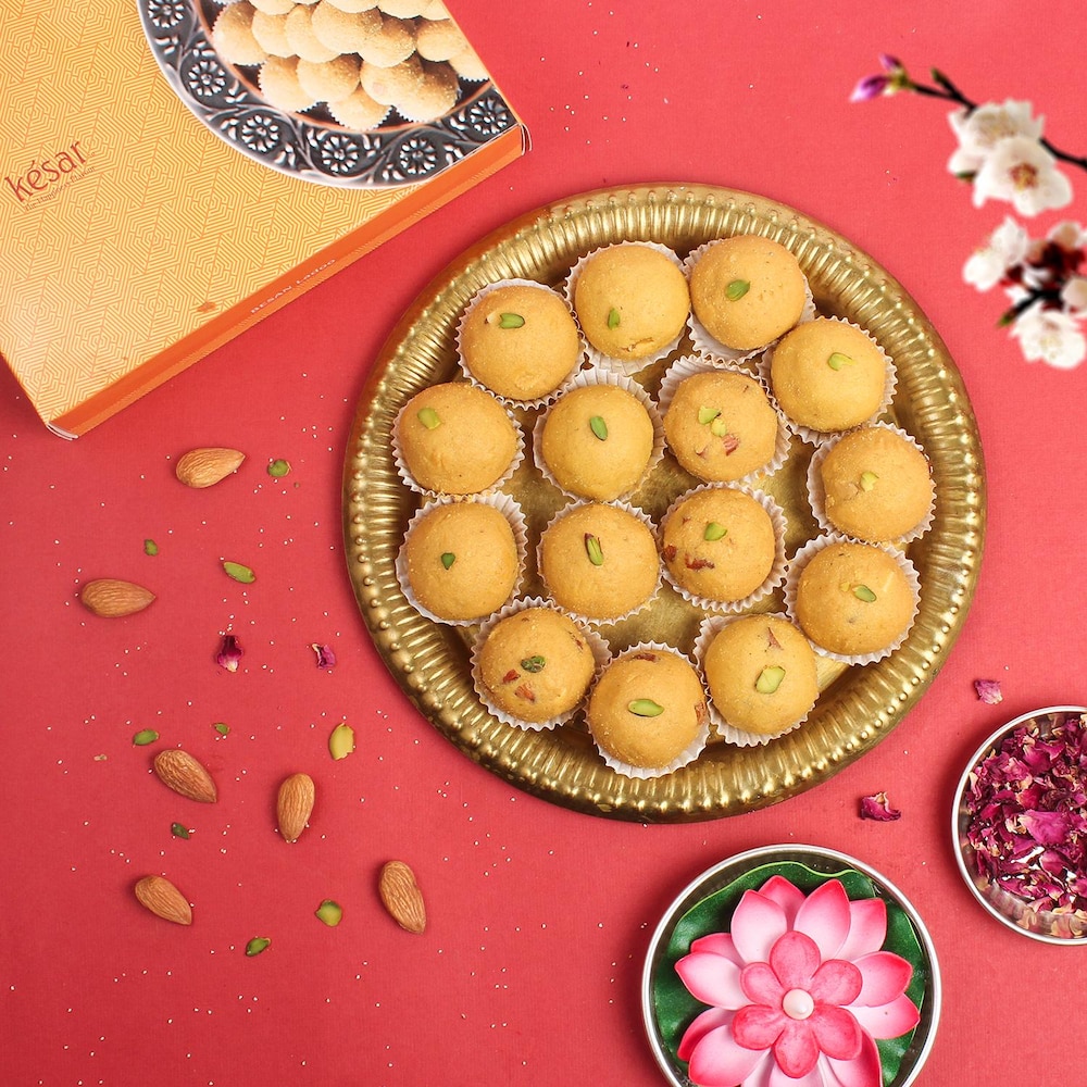  Appetizing Dry Fruit Besan Ladoo 200Gm