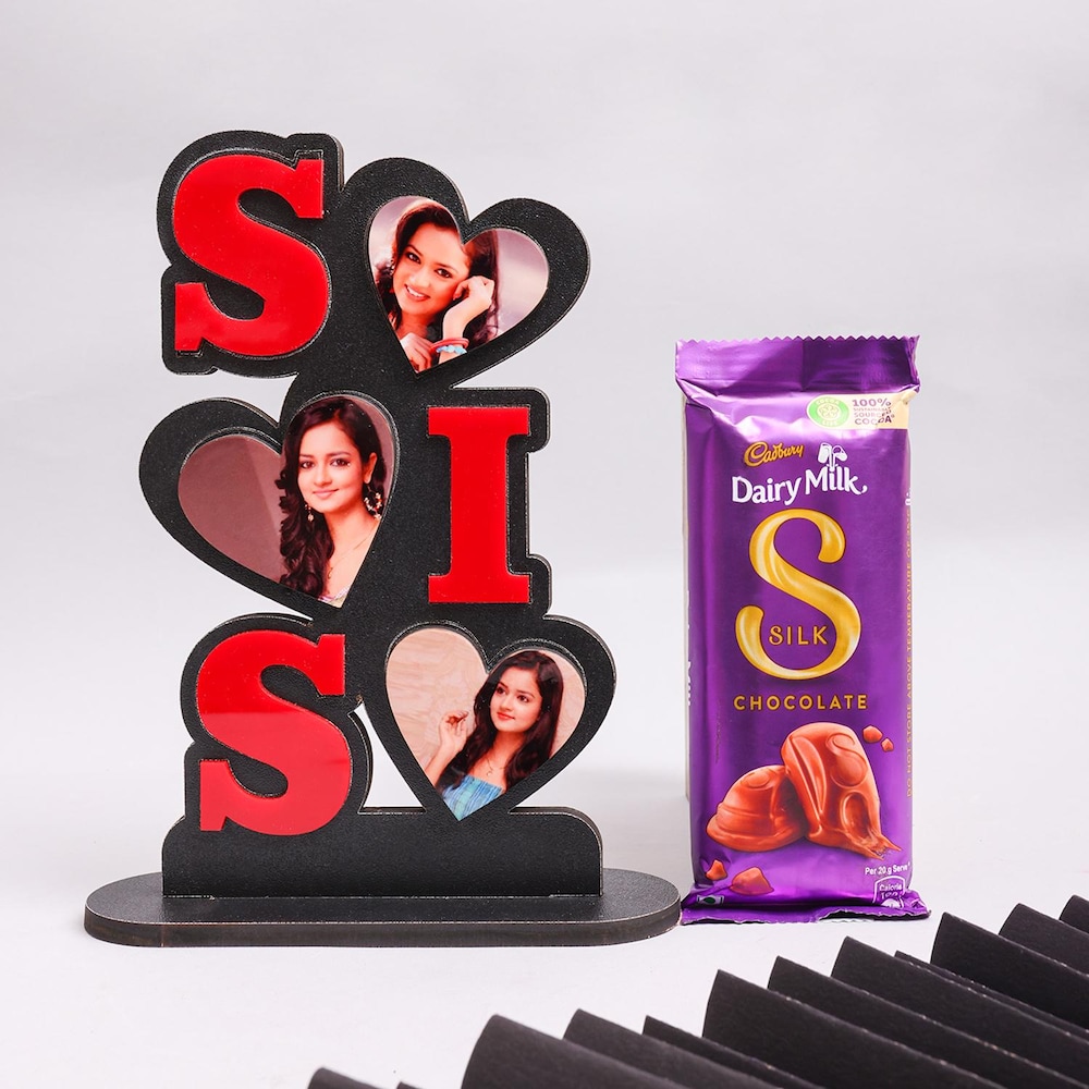  Personalized Sis Frame Chocolate Combo