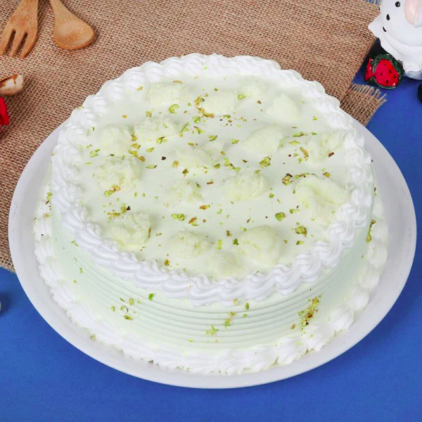  Deluxe Pista Rasmalai Cake