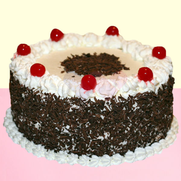  Blossoming love black forest cake