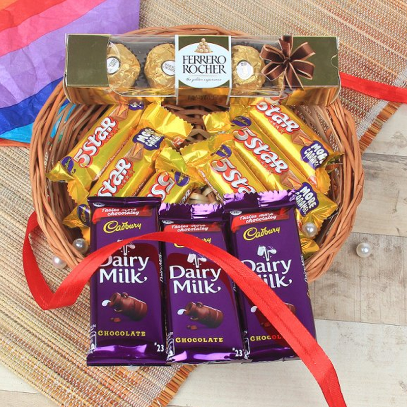  Five Star Rocher Dairy Milk Combo
