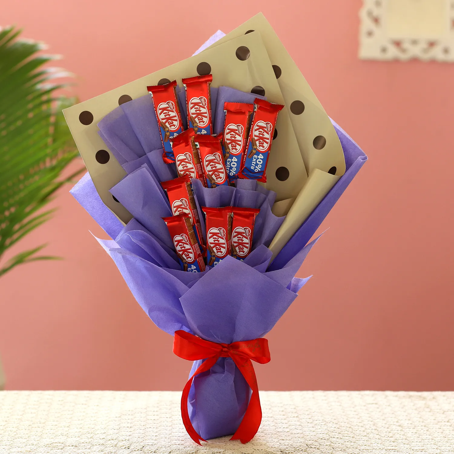  Elegant Fantasies Kitkat Chocolate Bouquet