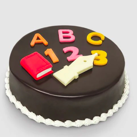  Teachers Day Theme Cake