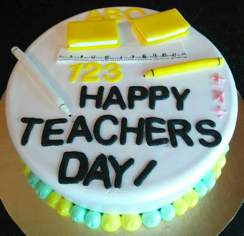  Teachers Day Special Theme Cake
