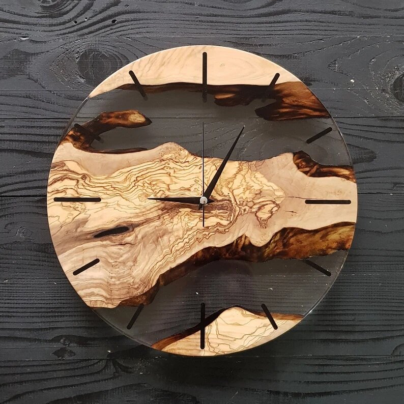  Custom Made Resin Wall Clock