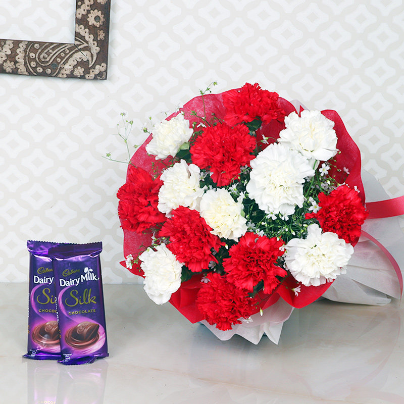  Merry Carnation Silk Combo