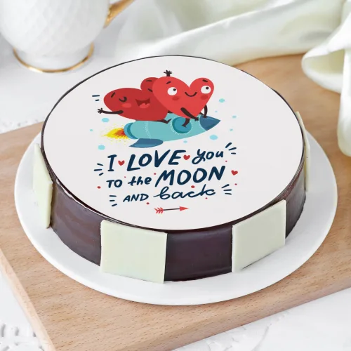  Couple Hearts Cake