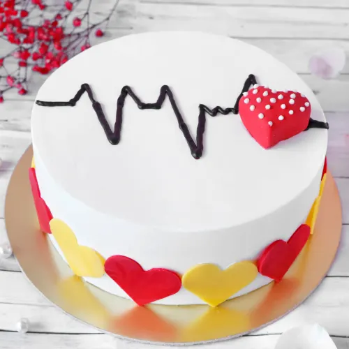  Heartbeat Cake