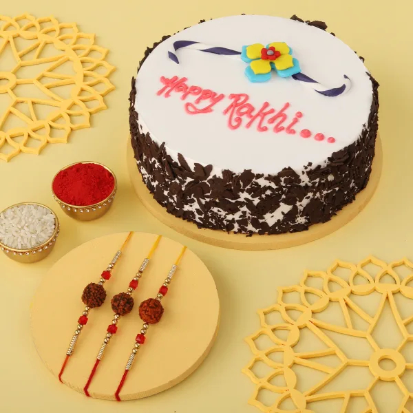  Set of 3 Delightful Rakhi Hamper