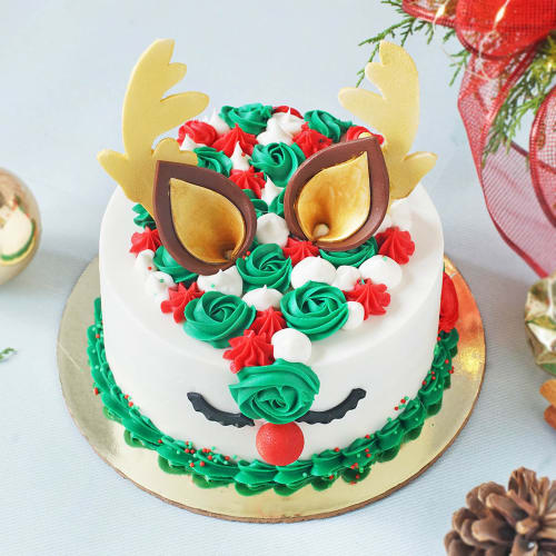  Xmas Reindeer Cake