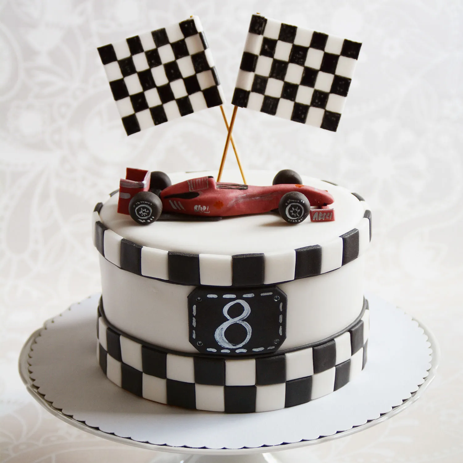  Race Track Winner Cake