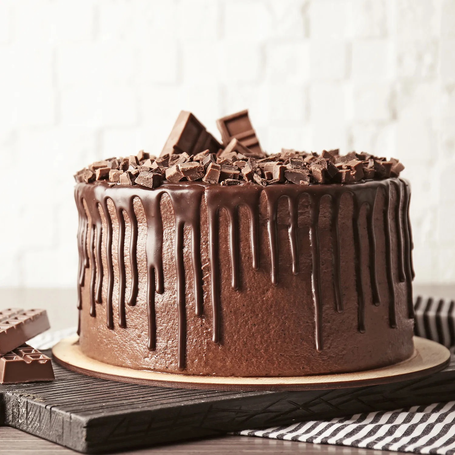 Rich Chocolate Cream Cake