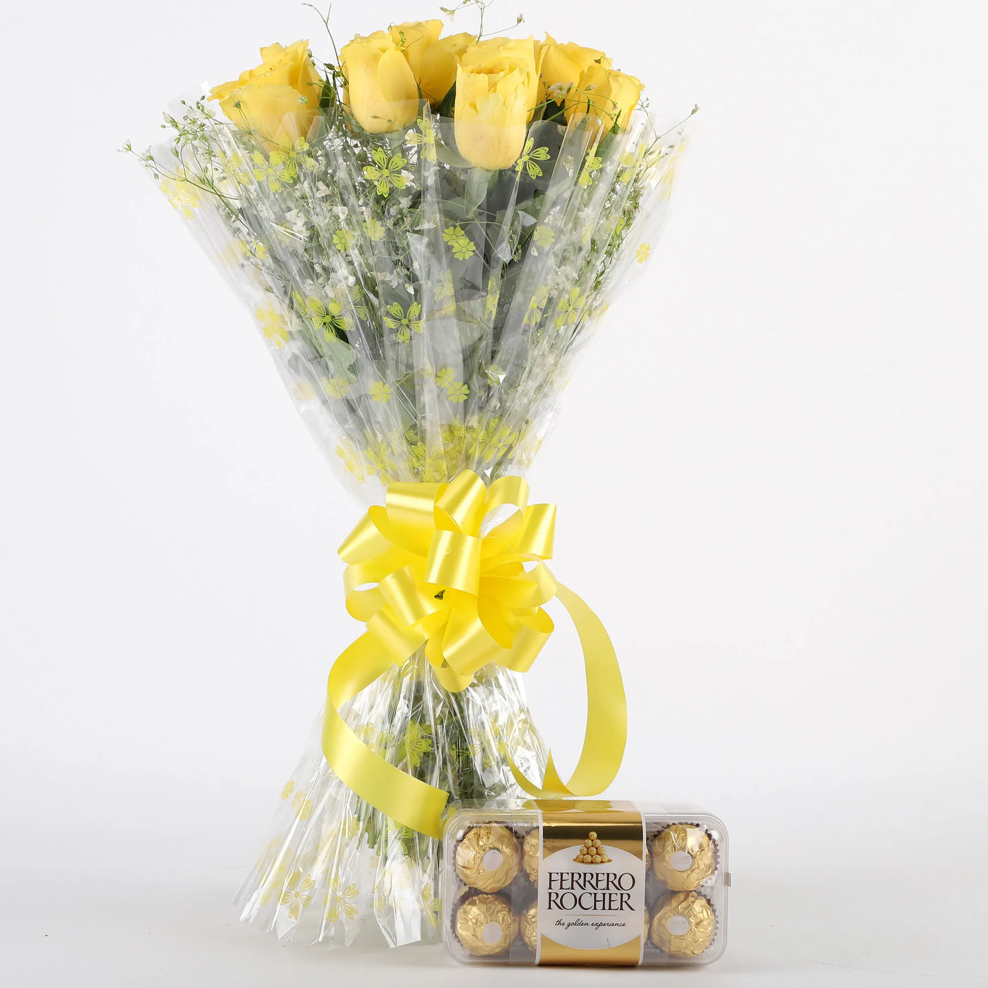  Royal Retreat- Yellow Roses & Ferrero Rochers