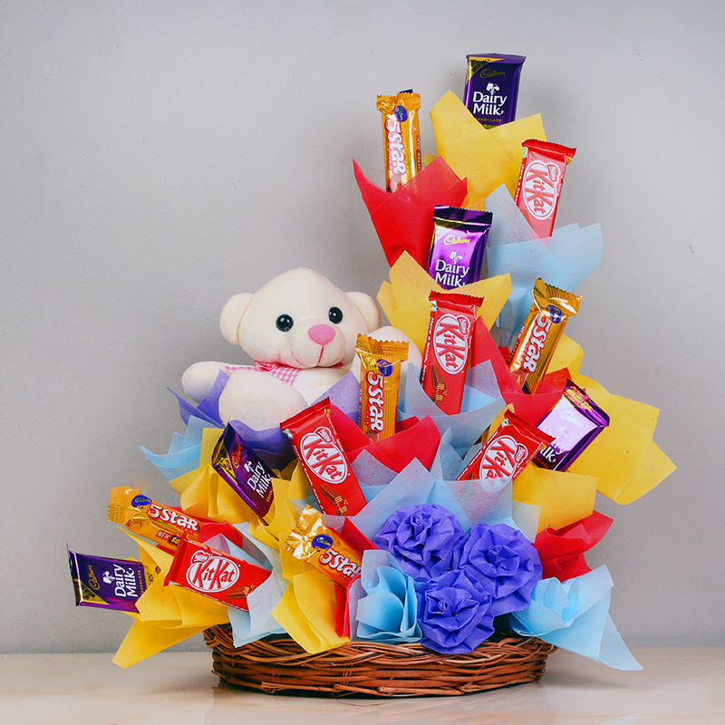  Choco Teddy Bouquet